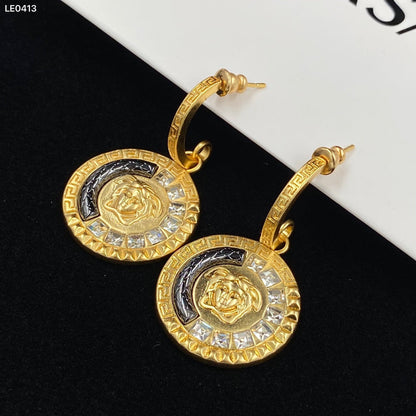 2025 Classic Diamond Circle Earrings