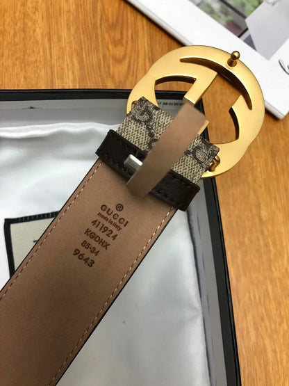 2025 Lined with top layer cowhide belt width 3.8