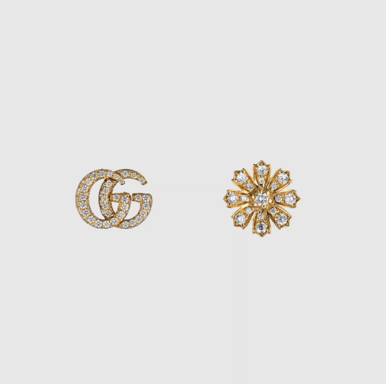 2025 Daisy Asymmetric Stud Earrings