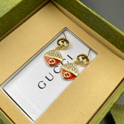 2025 Diamond Lozenge Earrings