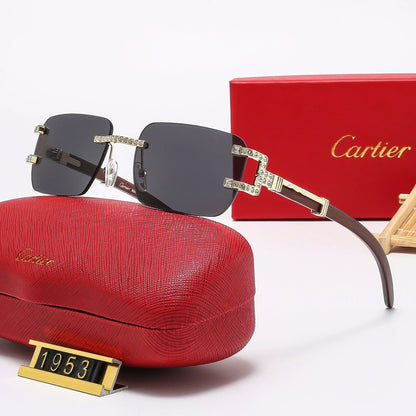 2025 6 Colors Dimond Sunglasses—1953