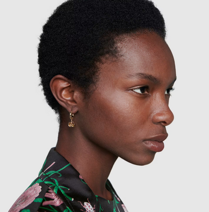 2025 Double G Drop Hoop Earrings