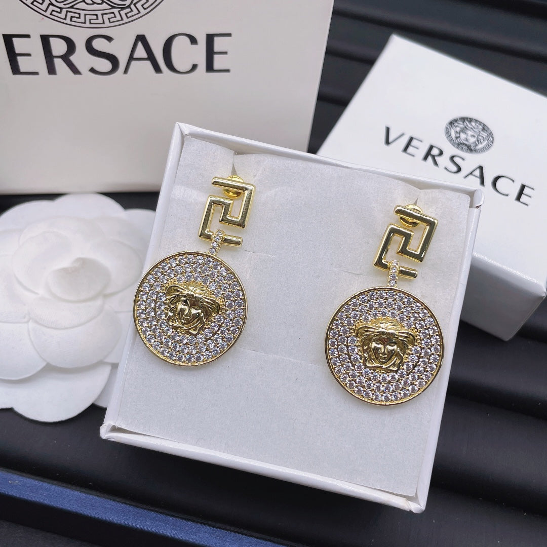 2025 Vintage Full Diamond Maze Earrings