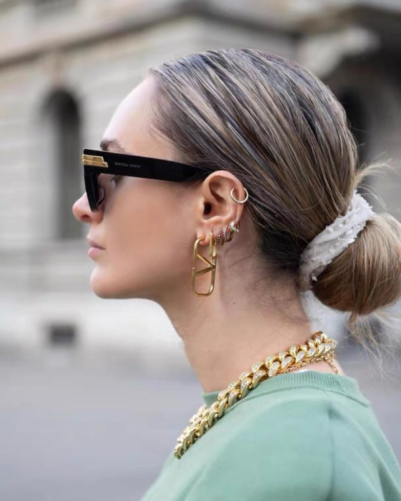 2025 Classic Logo Large Earrings