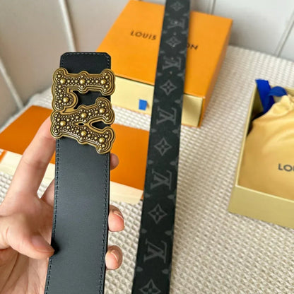 2025 Double-sided calfskin belt