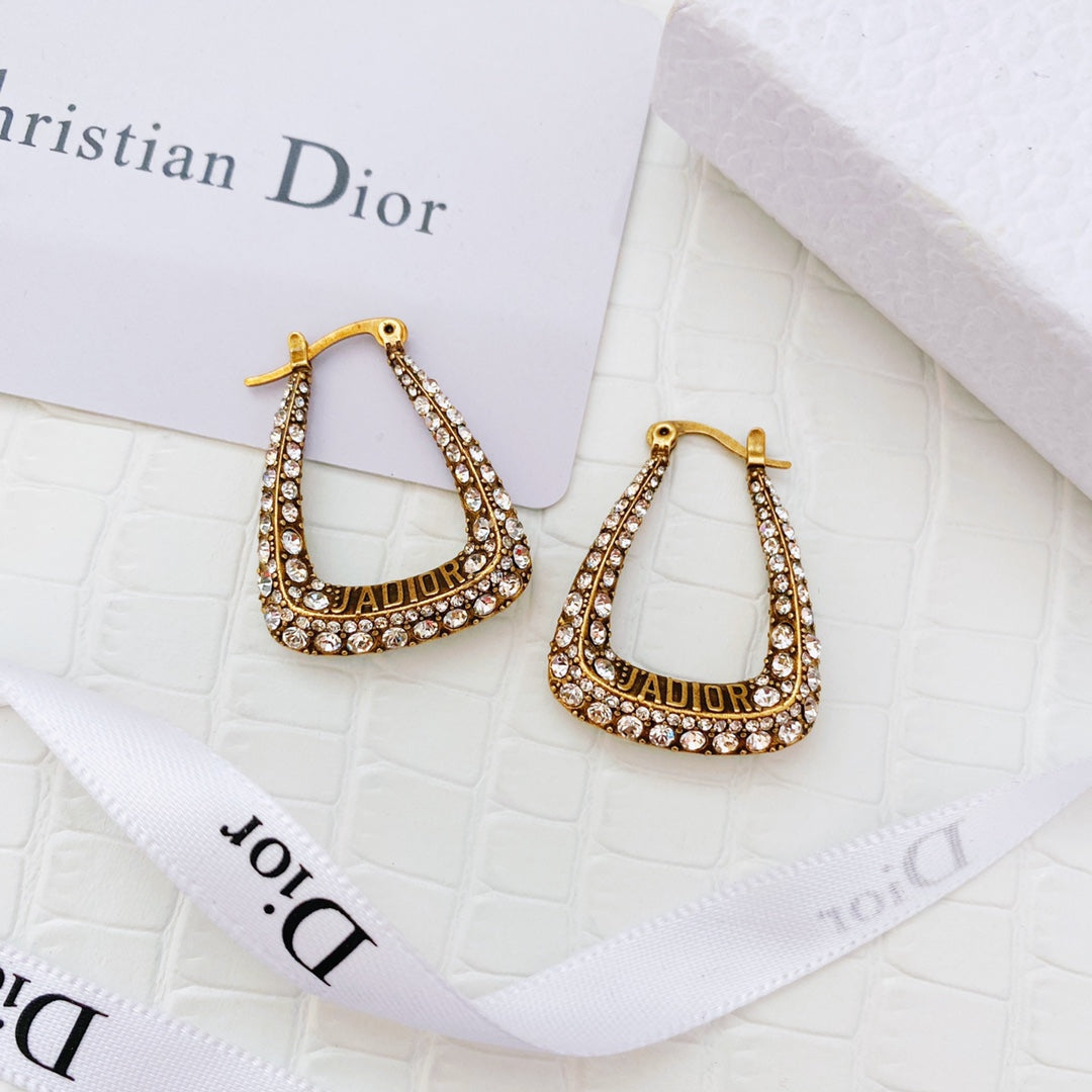 2025 Vintage Diamond Earrings