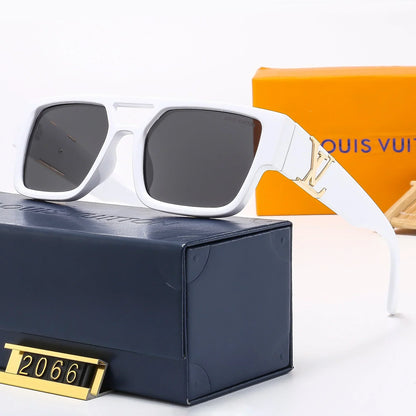 2025 Fashionable double bridge casual sunglasses