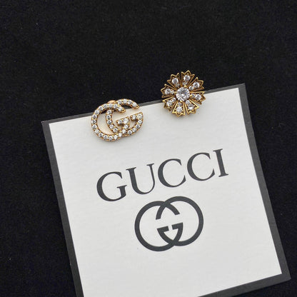 2025 Daisy Asymmetric Stud Earrings