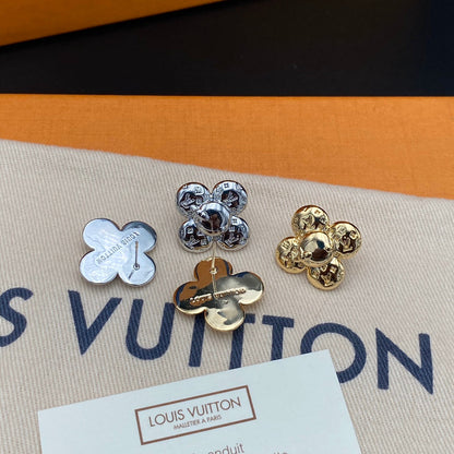 2025 Sunflower Monogram Embossed Earrings