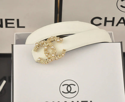 2025 5 color  perfume bottle double C belt