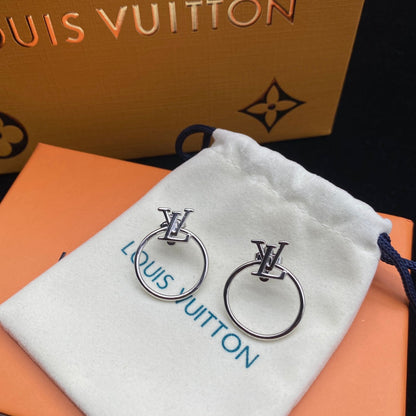 2025 Versatile Circle Letter Earrings