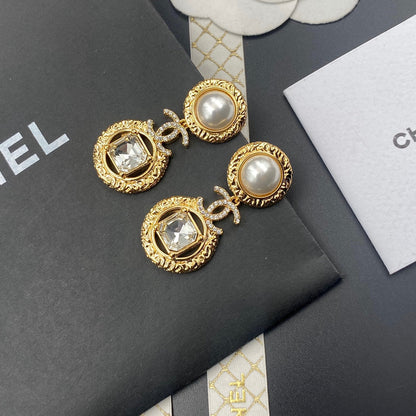 2025 Elegant Crystal Diamond Drop Earrings