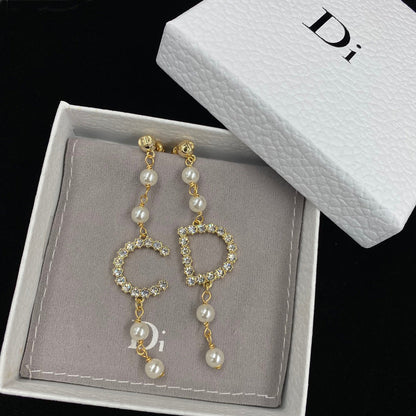 2025 Alphabet Pearl Earrings