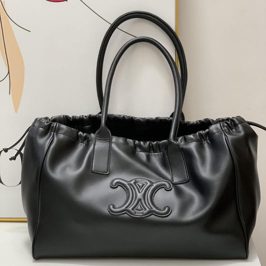 2025 Bag Drawstring Cuir Triomphe Bag CE1