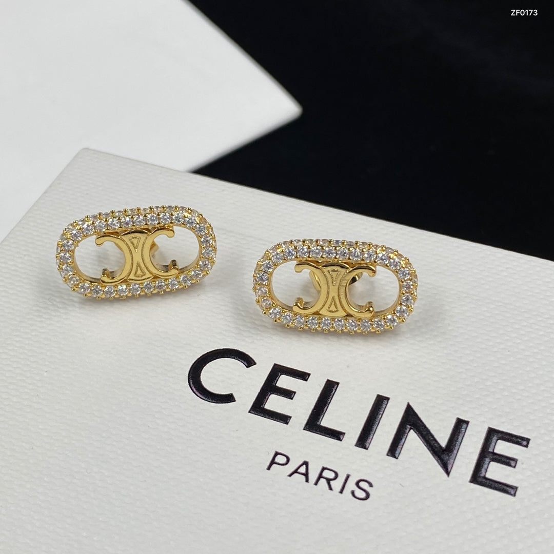 2025 Crystal Diamond Earrings Bracelet Necklace Set