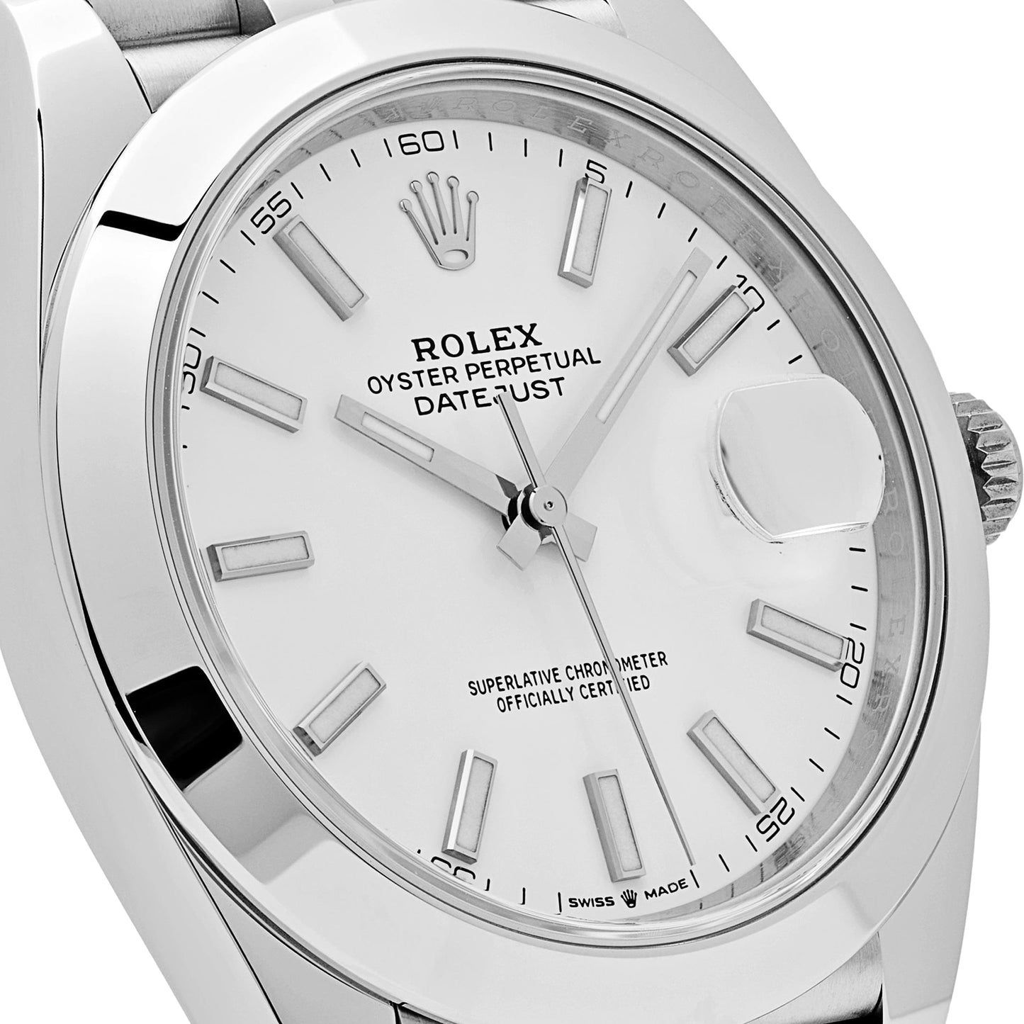 2025 Watch Datejust 126300 Stainless Steel White Dial Jubilee