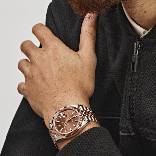 2025 Watch Datejust 126331 Two-Toned Rose Gold Stainless Steel Brown Dial (2023)