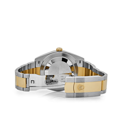 2025 Watch Datejust 126333 Yellow Gold Stainless Steel Black Dial Oyster