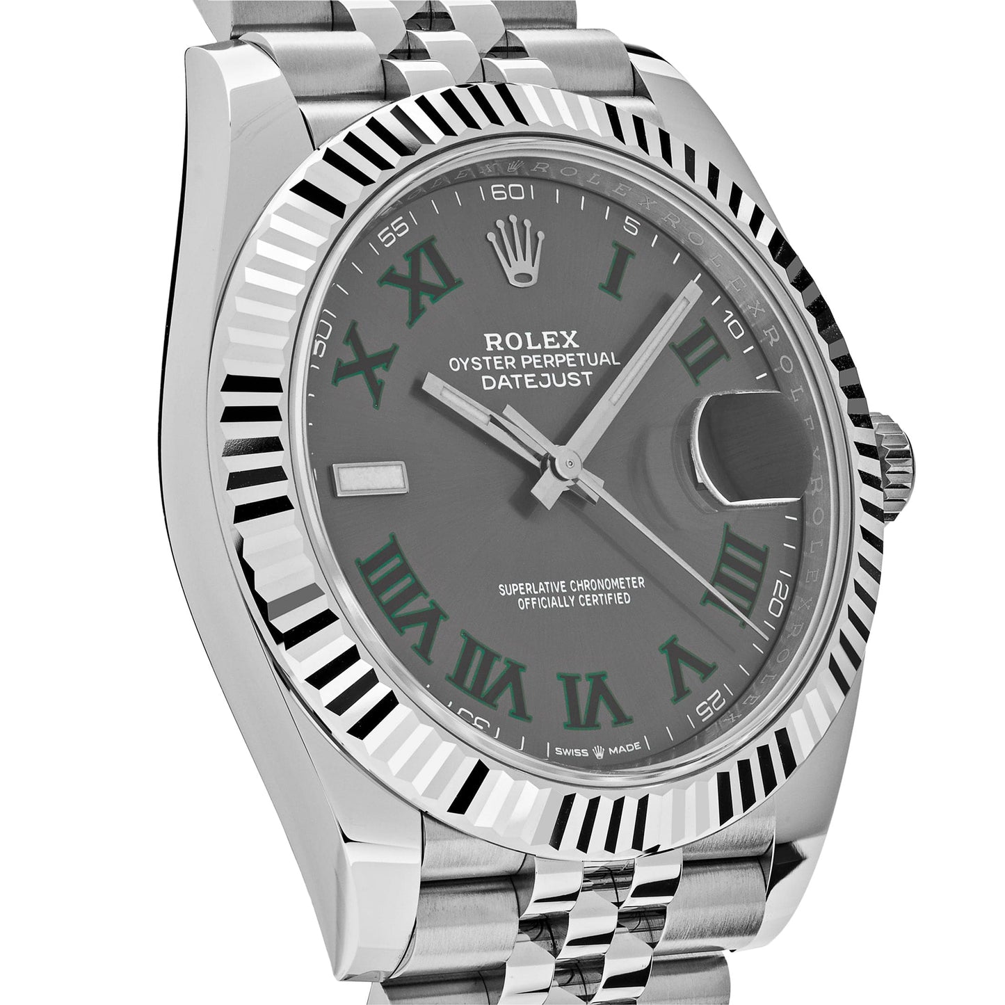 2025 Watch Datejust 126334 'Wimbledon' Stainless Steel Slate Dial Jubilee (2022)