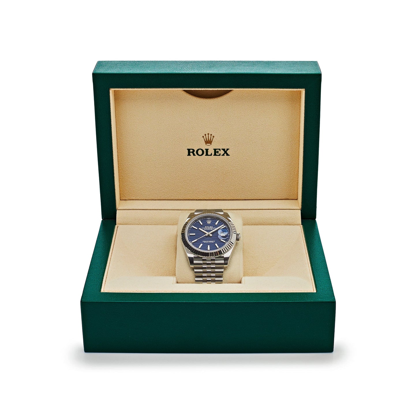 2025 Watch Datejust 126334 Stainless Steel Fluted Motif Blue Dial Jubilee (2023)