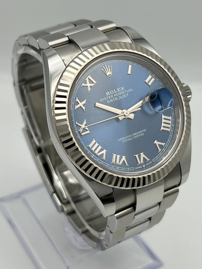 2025 Watch Datejust 126334 Stainless Steel Blue Dial Oyster (2021)