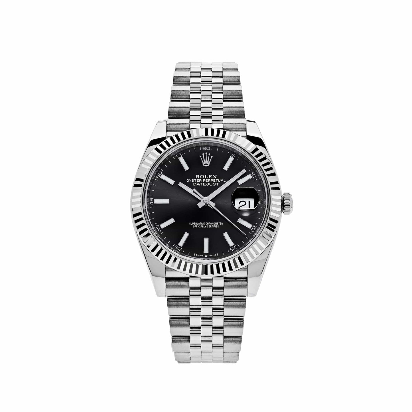 2025 Watch Datejust 126334 Stainless Steel Black Dial Jubilee