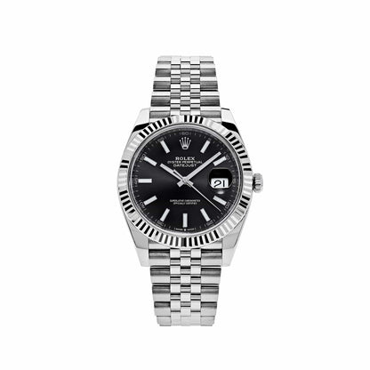 2025 Watch Datejust 126334 Stainless Steel Black Dial Jubilee