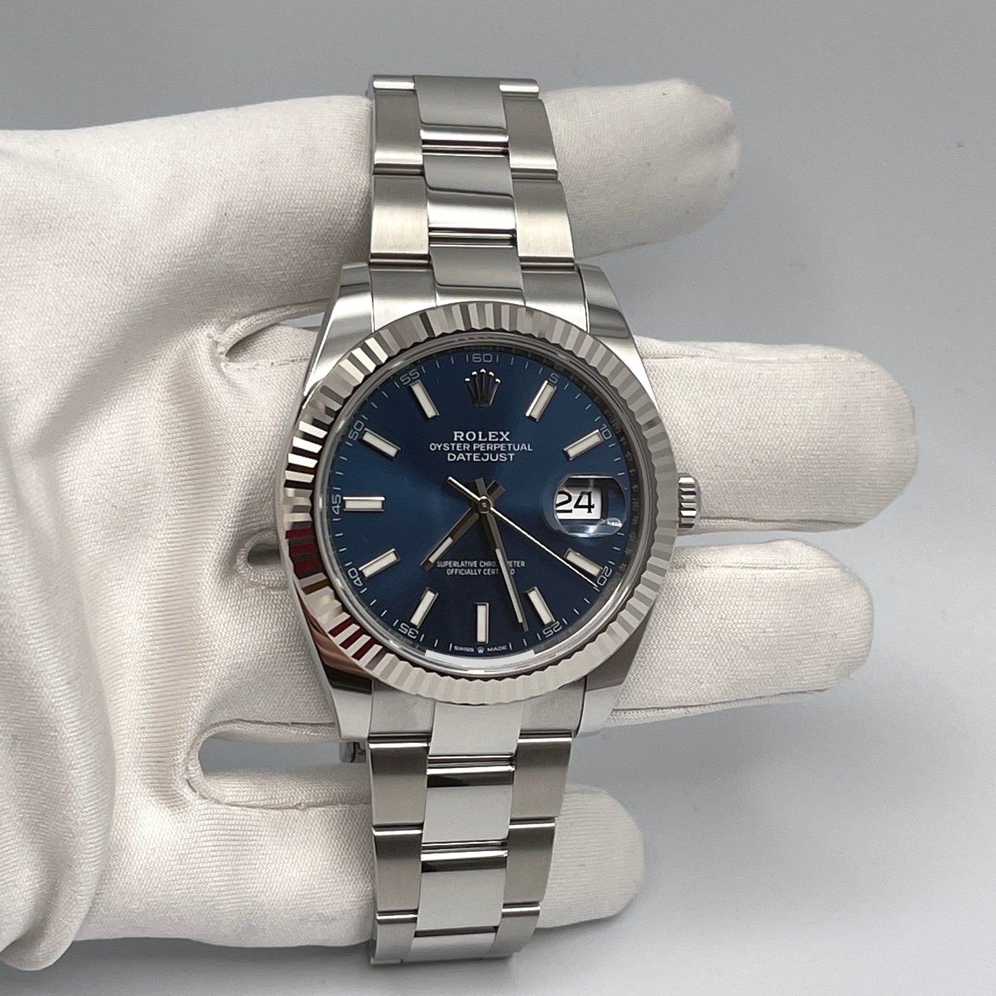 2025 Watch Datejust 126334 Stainless Steel Blue Dial Oyster (2021)