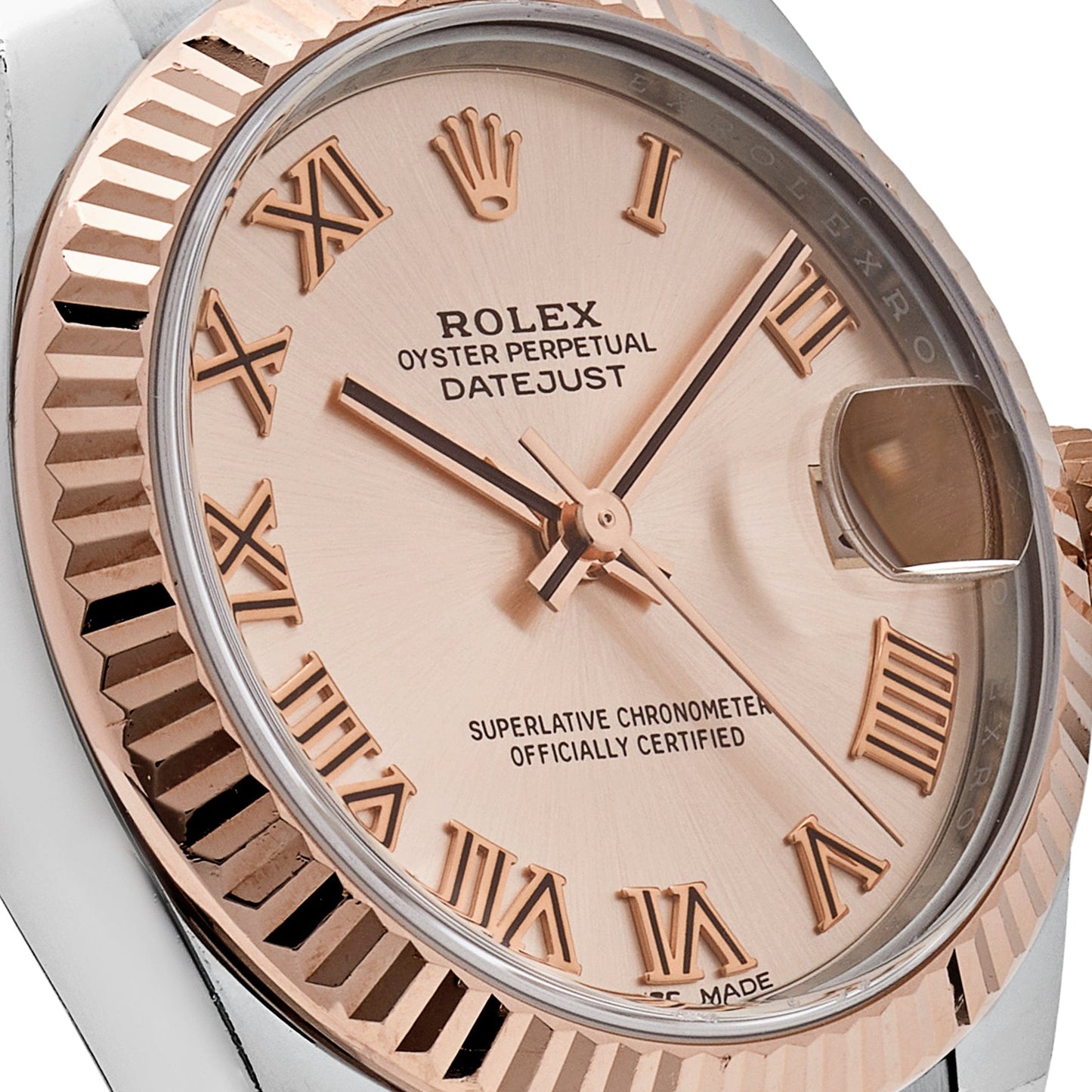 2025 Watch Datejust 178271 Rose Gold Stainless Steel Sundust Dial (2020)