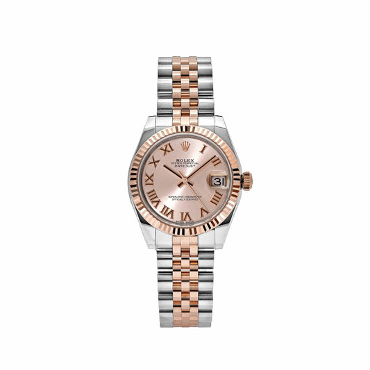 2025 Watch Datejust 178271 Rose Gold Stainless Steel Sundust Dial (2020)