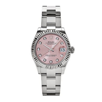 2025 Watch Datejust 278274 Stainless Steel Pink Diamond Dial