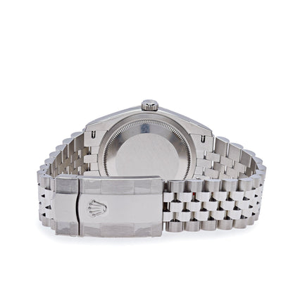 2025 Watch Datejust 126234 White Gold Stainless Steel Slate 'Wimbledon' Dial Jubilee