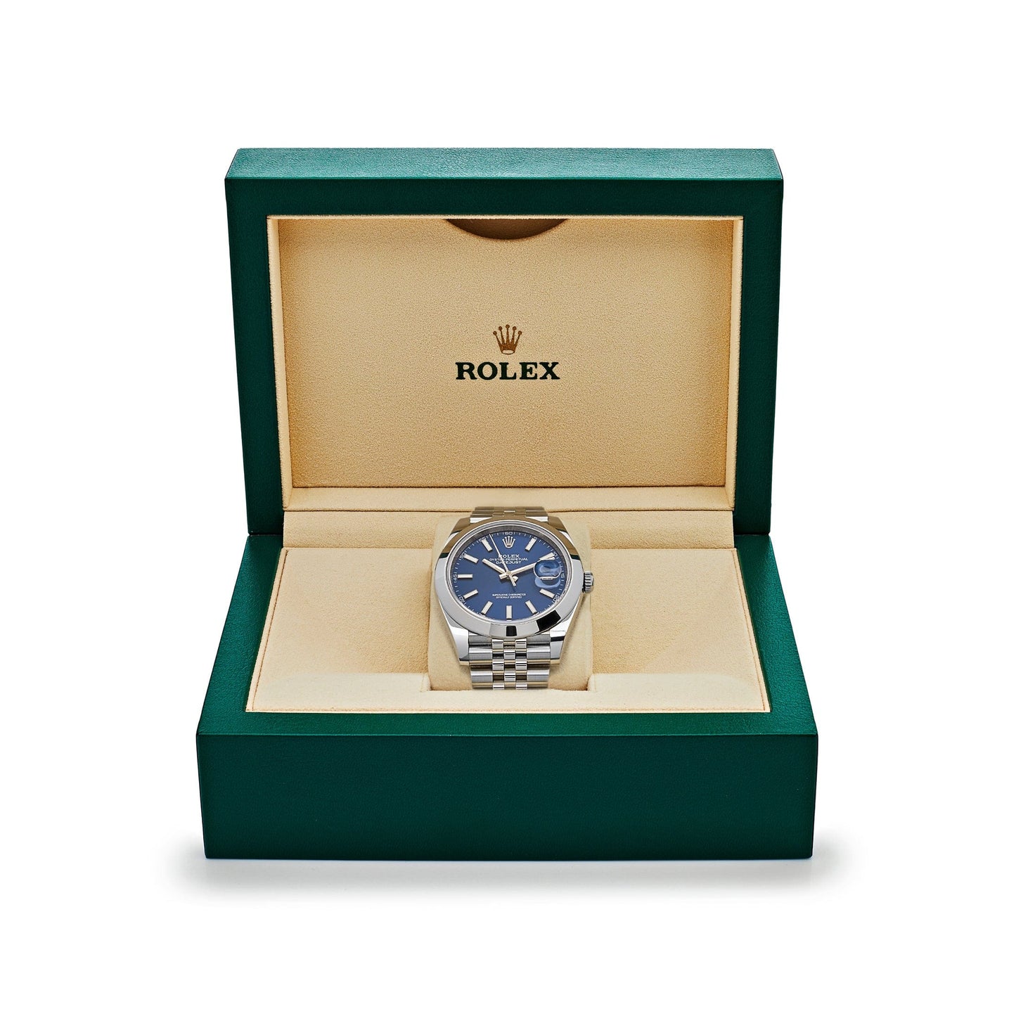 2025 Watch Datejust 126300 Stainless Steel Blue Dial Jubilee