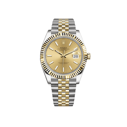 2025 Watch Datejust 126333 Yellow Gold Stainless Steel Champagne Dial Jubilee (2022)