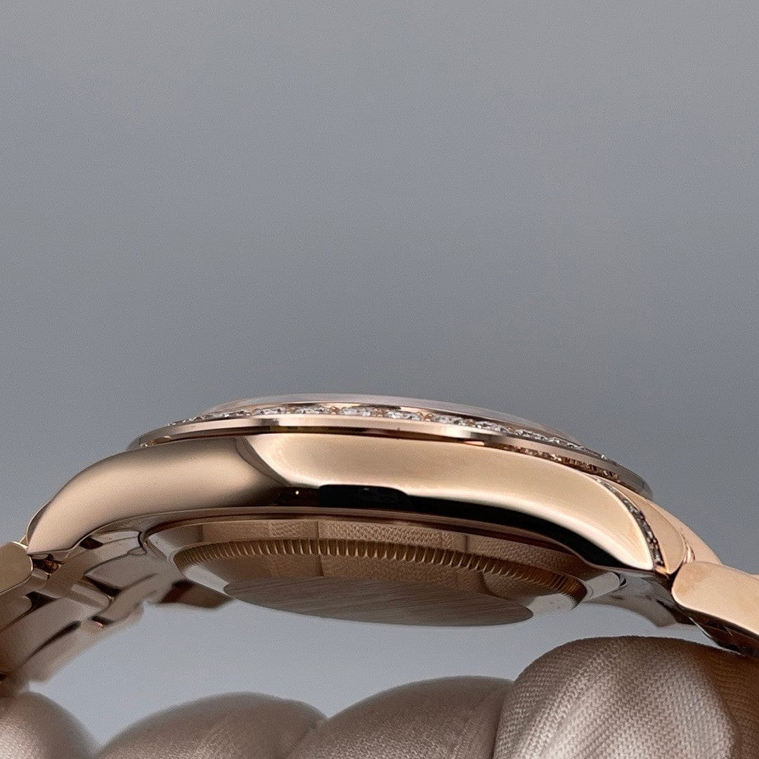 2025 Watch Datejust Pearlmaster 86405RBR Diamond Paved