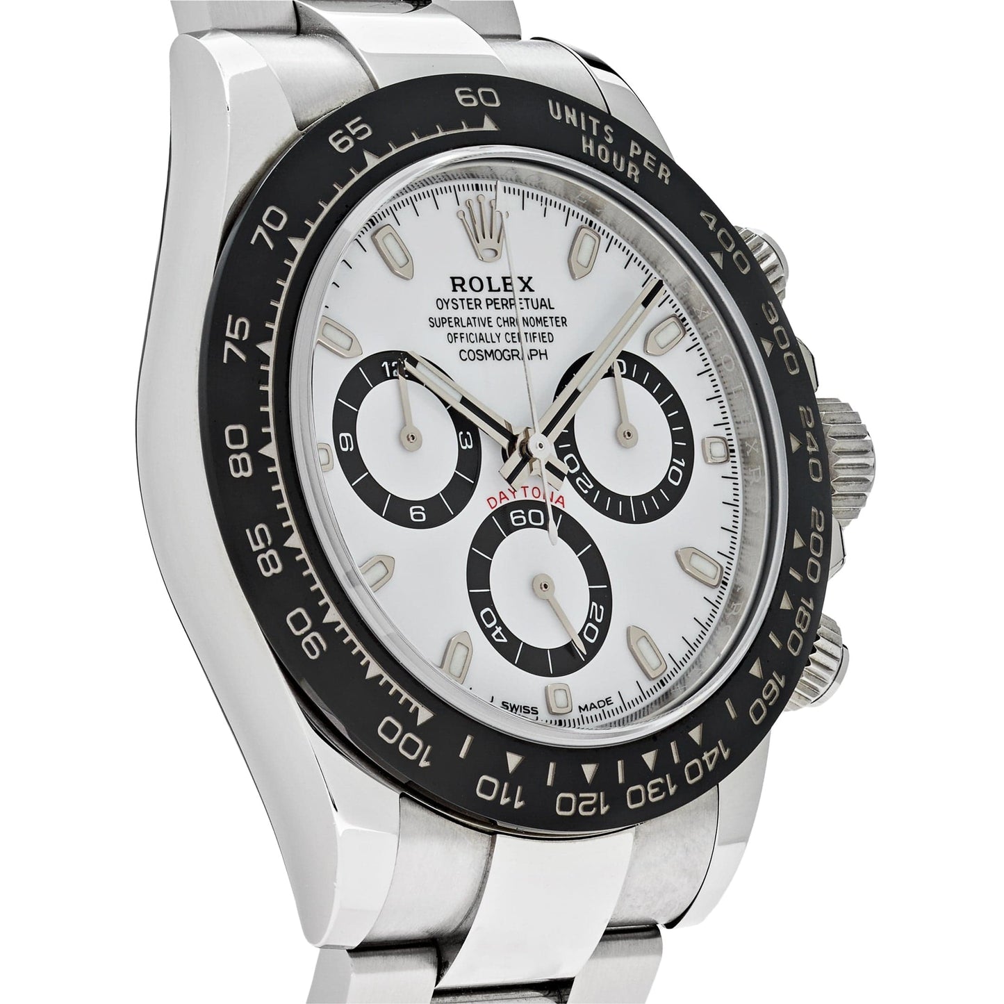 2025 Watch Daytona 116500LN Stainless Steel White Panda Dial (2021)