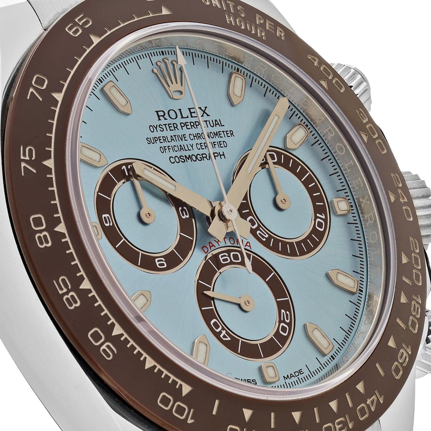 2025 Watch Daytona 116506 Platinum Ice Blue Dial (2021)