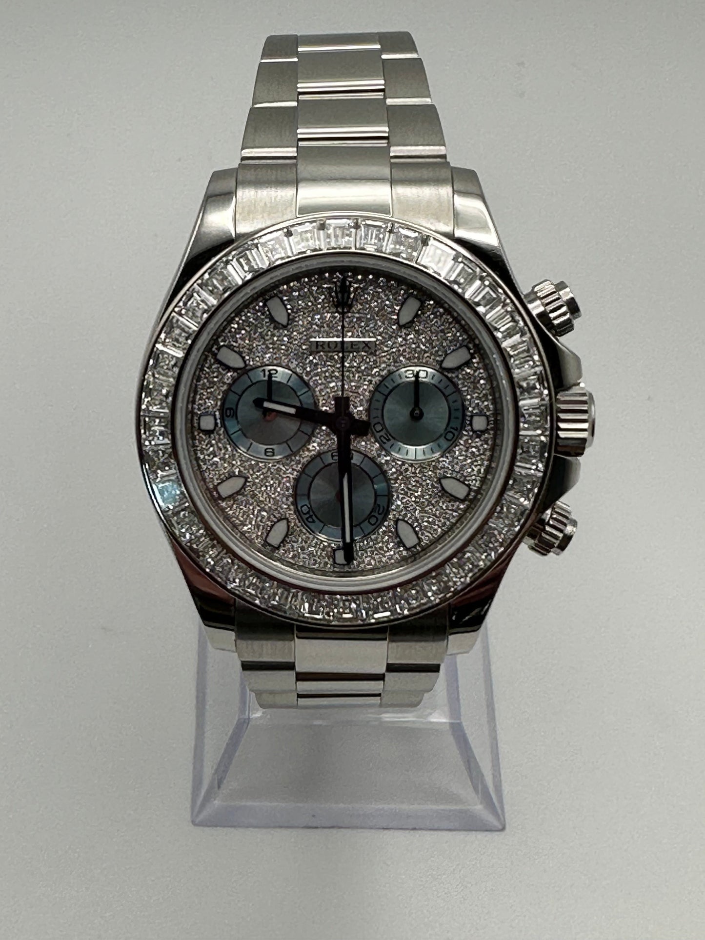 2025 Watch Daytona 116576TBR Platinum Pave Diamond Dial (2020)