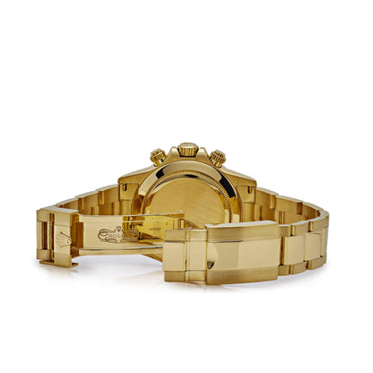 2025 Watch Daytona 116578SACO Yellow Gold Sapphire Bezel Mother Of Pearl Dial (2019)