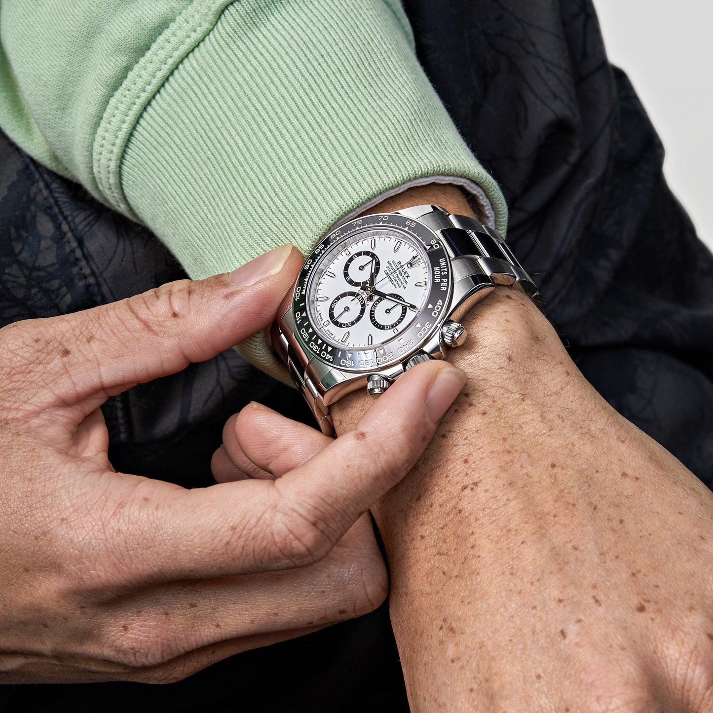 2025 Watch Daytona 126500LN Stainless Steel White Panda Dial (2024)