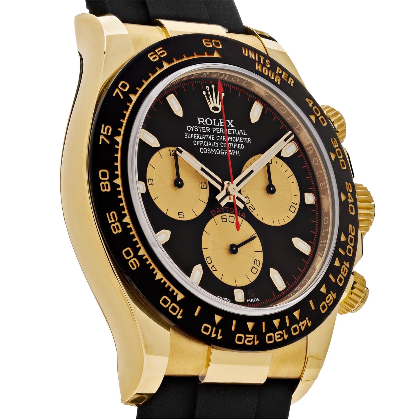 2025 Watch Daytona 116518LN 'Paul Newman' Yellow Gold Black Dial
