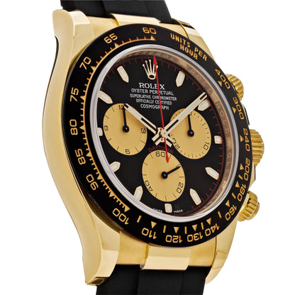 2025 Watch Daytona 116518LN 'Paul Newman' Yellow Gold Black Dial
