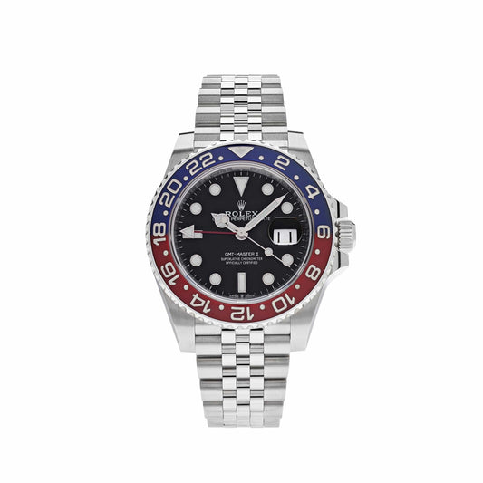 2025 Watch GMT-Master II 126710BLRO 'Pepsi' Stainless Steel Black Dial Jubilee (2020)