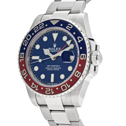 2025 Watch GMT-Master II 126719BLRO 'Pepsi' White Gold Blue Dial (2023)