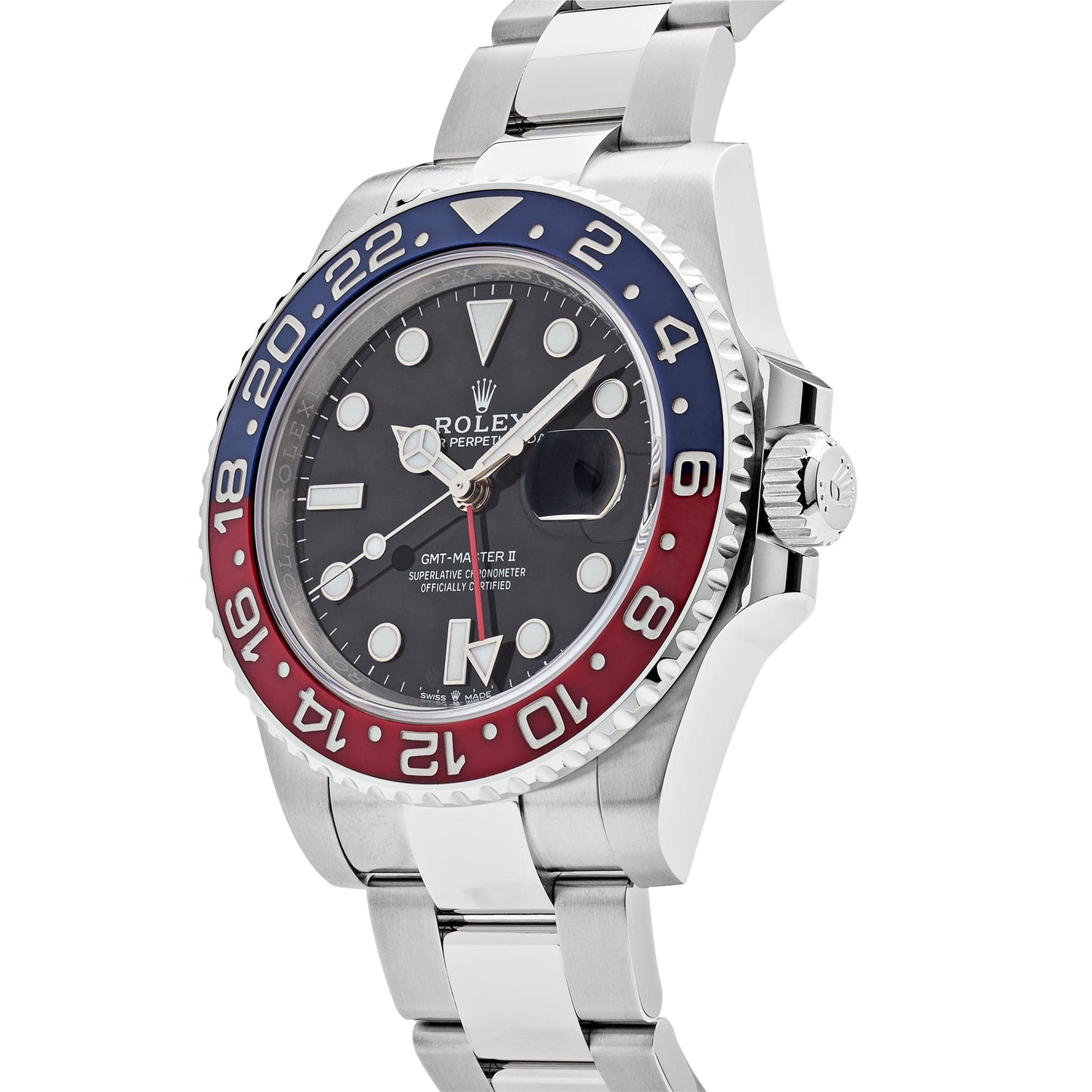 2025 Watch GMT-Master II 126710BLRO 'Pepsi' Stainless Steel Black Dial Oyster (2024)