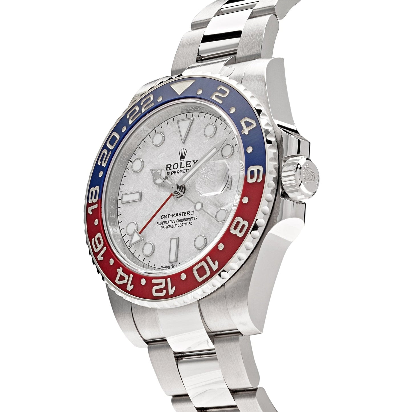 2025 Watch GMT-Master II 126719BLRO 'Pepsi' White Gold Meteorite Dial (2024)
