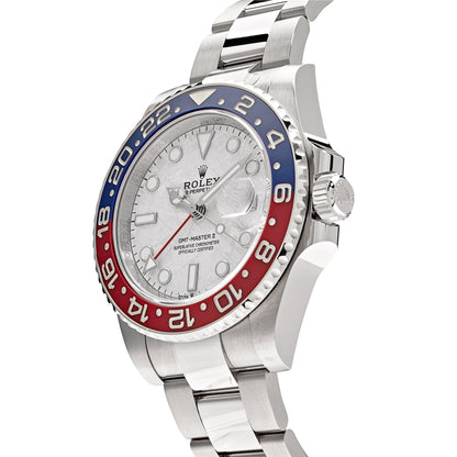 2025 Watch GMT-Master II 126719BLRO 'Pepsi' White Gold Meteorite Dial (2024)