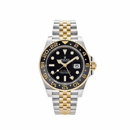 2025 Watch GMT-Master II 126713GRNR Stainless Steel Yellow Gold Black Dial Jubilee (2024)