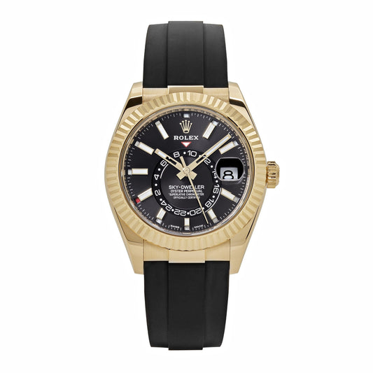 2025 Watch Sky-Dweller 336238 Yellow Gold  Bright Black Dial (2024)