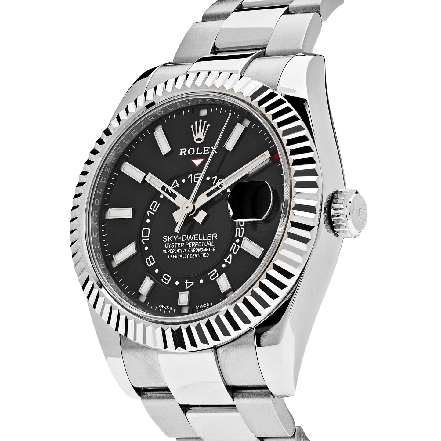 2025 Watch Sky-Dweller 326934 Stainless Steel Black Dial (2021)